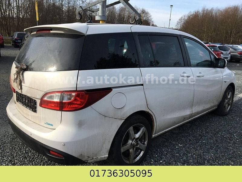 Weiß Gebraucht 2012 Mazda 5 Edition Van / Kleinbus | 3.800 € (Guter Preis) - Bild 1/4