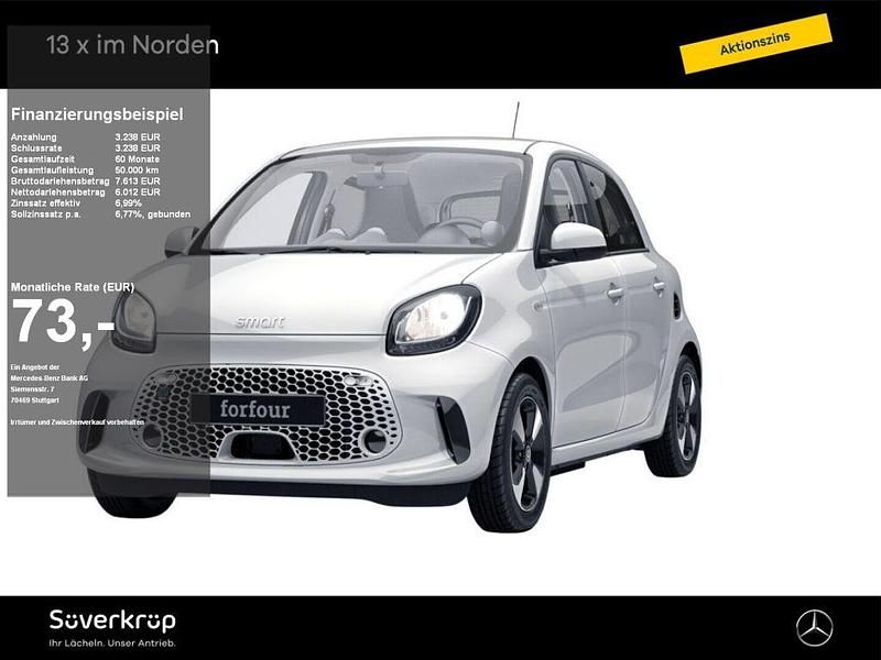 Gebraucht Smart ForFour Electric Drive 60 kW (82 PS) 2021 Weiß karosserie in white Limousine