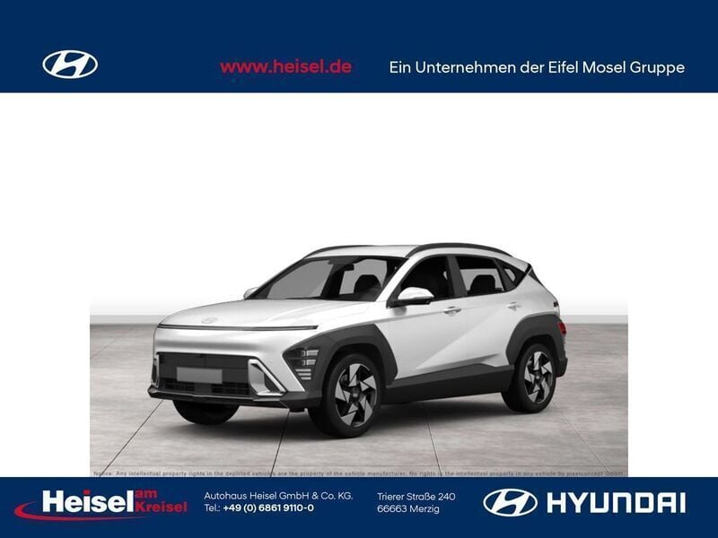 Gebraucht Hyundai Kona Select 141 PS (103 kW) 2024 Weiß SUV
