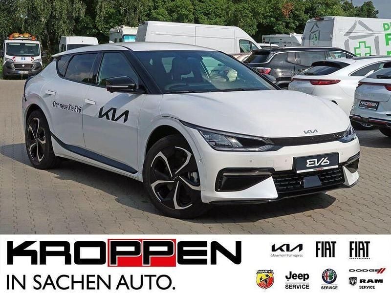 Gebraucht Kia EV6 GT-Line 430 kW (585 PS) 2024 (swp) snow white pearl m SUV
