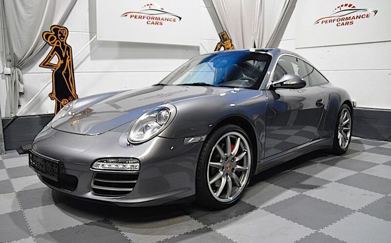Grau Gebraucht 2009 Porsche 911 Targa 4S Sport Cabrio | 74.999 € (Fairer Preis) - Bild 1/4