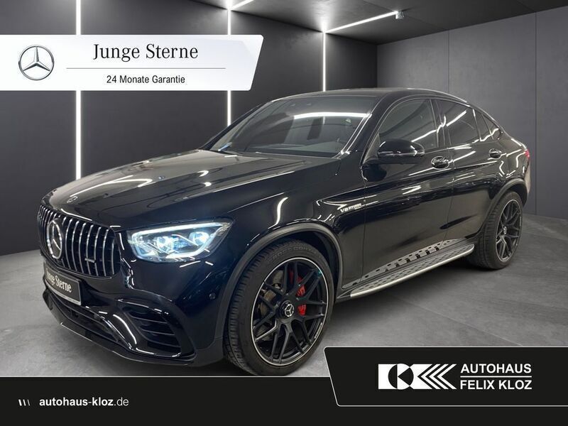 lack obsidianschwarz Gebraucht 2020 Mercedes GLC63 AMG AMG Coupé | 66.400 € (Teuer) - Bild 1/4