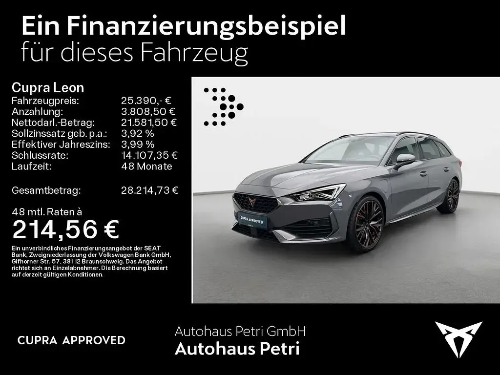 Gebraucht Cupra Leon VZ 245 PS (180 kW) 2022 Graphengrau Kombi