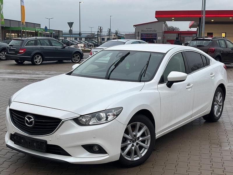 Weiß Gebraucht 2014 Mazda 6 Limousine | 8.699 € (Fairer Preis) - Bild 1/4
