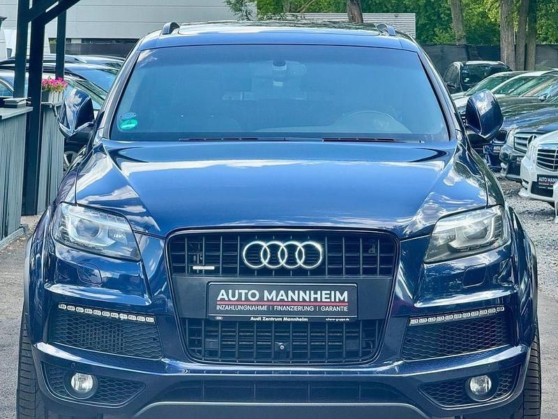 Blau Gebraucht 2013 Audi Q7 Sport SUV | 25.999 € - Bild 1/4