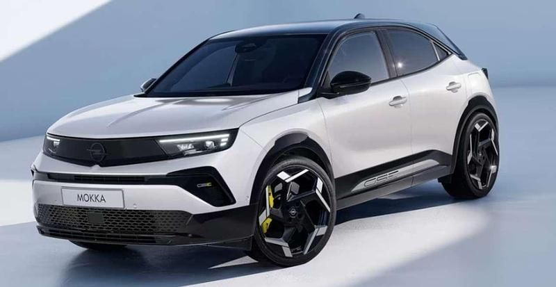 Blau (kolibri blau) Neu 2025 Opel Mokka-e GSe SUV | 40.700 € - Bild 1/4