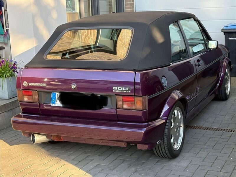 Violet Gebraucht 1992 VW Golf Cabriolet Cabrio | 13.111 € - Bild 1/4