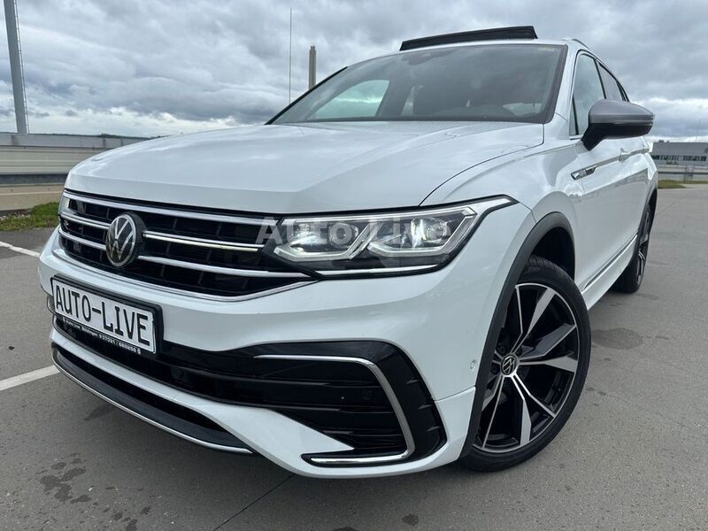 Weiß Gebraucht 2022 VW Tiguan Allspace R-line SUV | 33.990 € (Etwas zu teuer) - Bild 1/4