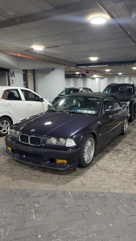 Violet Gebraucht 1995 BMW 318 Cabriolet M Sport Cabrio | 6.500 € - Bild 1/4