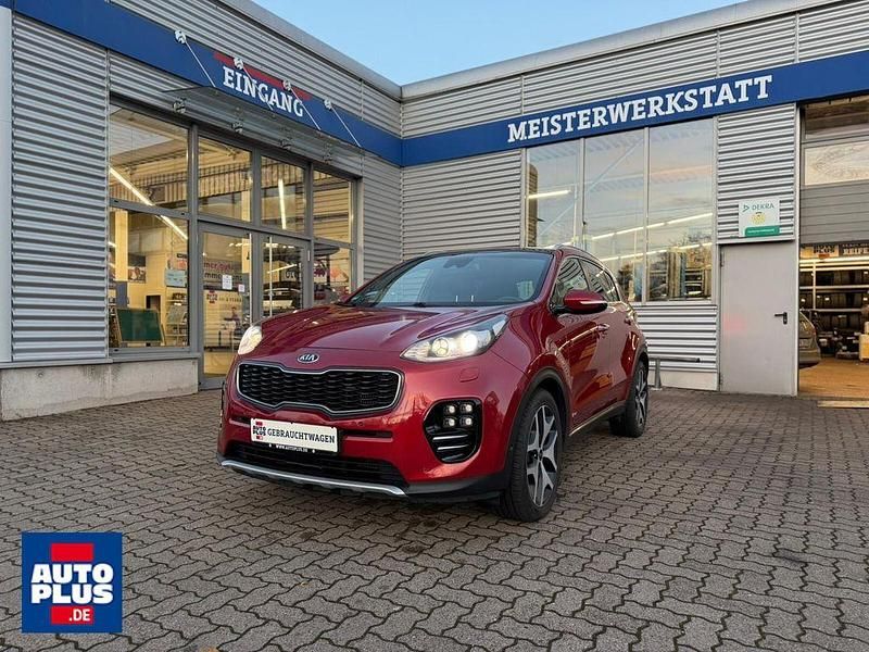Rot Gebraucht 2016 Kia Sportage Platinum SUV | 13.949 € (Fairer Preis) - Bild 1/4
