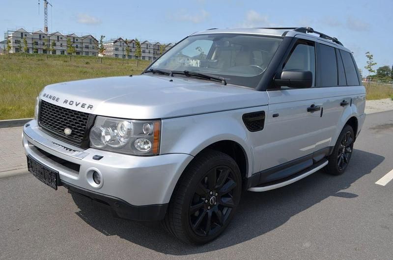 Silber Gebraucht 2009 Land Rover Range Rover Sport SUV | 8.880 € (Superpreis) - Bild 1/4