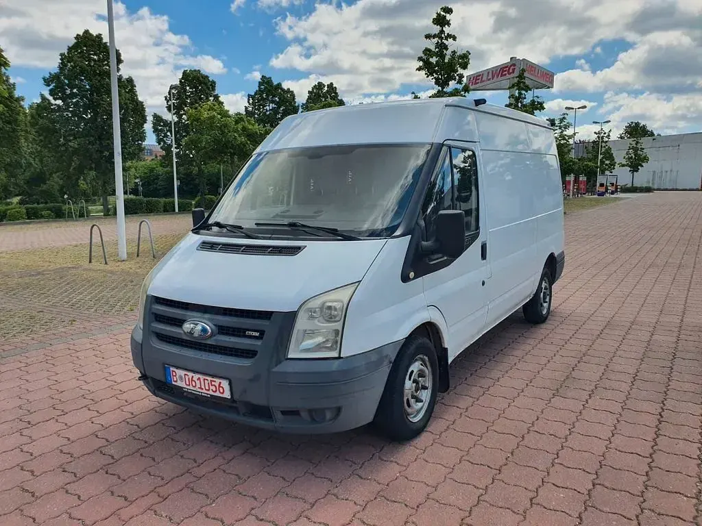 Gebraucht Ford Transit 110 PS (80 kW) 2008 Weiß Pickup