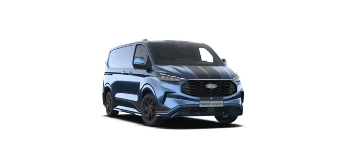 Neu Ford Transit Custom Sport 170 PS (125 kW) 2026 Chroma blau Van