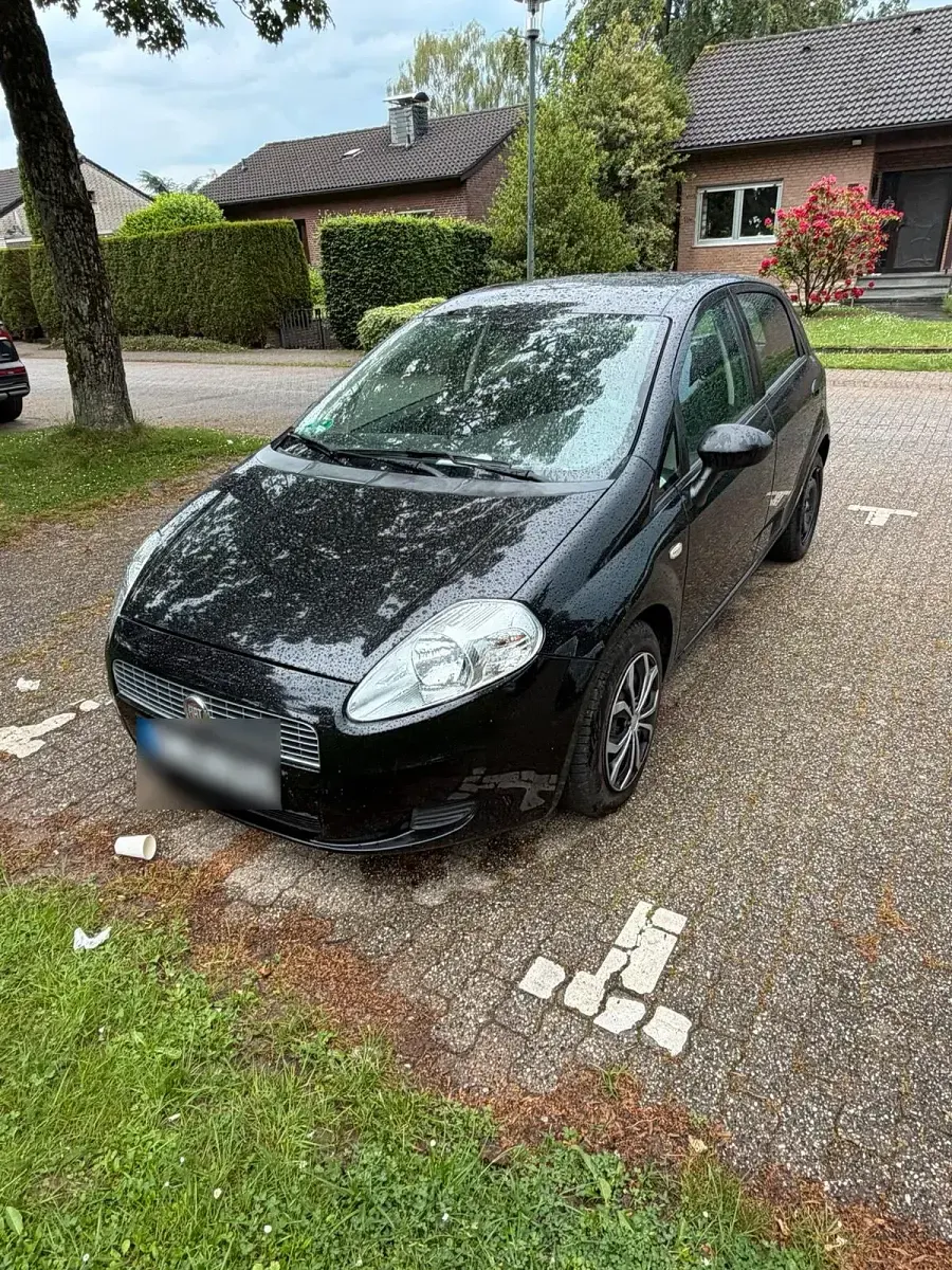 Gebraucht Fiat Punto 77 PS (56 kW) 2008 Schwarz Kleinwagen