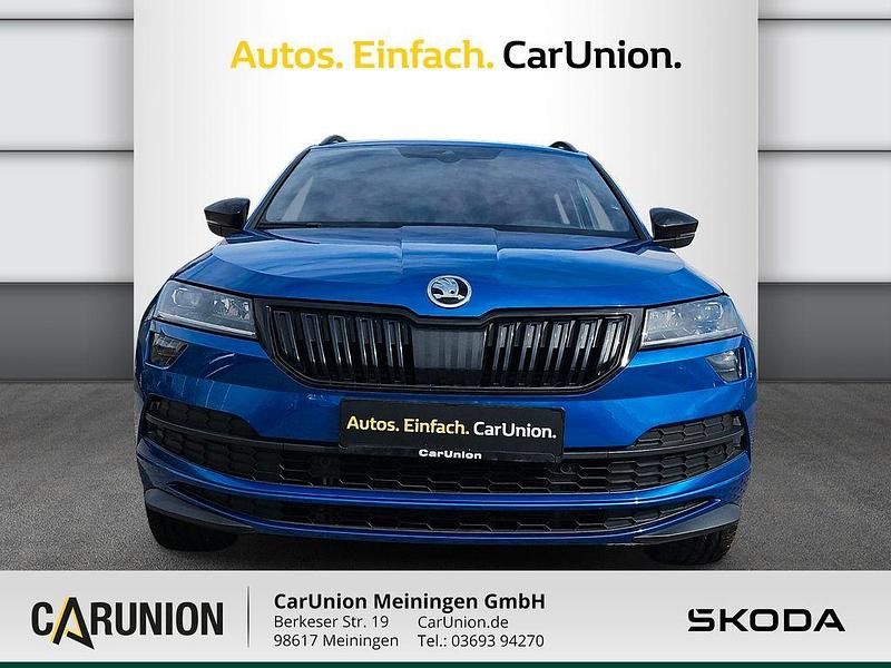 Gebraucht Skoda Karoq SportLine 190 PS (139 kW) 2020 Blau SUV