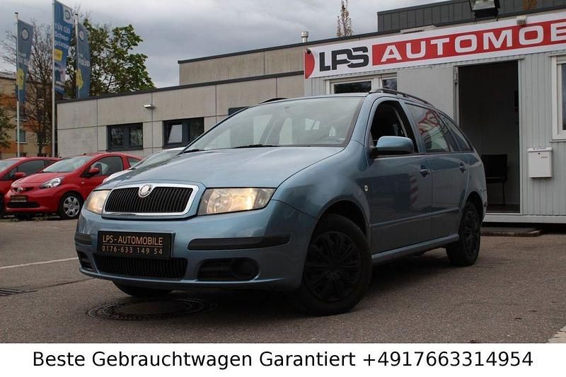 Blau Gebraucht 2008 Skoda Fabia Cool Edition Kombi | 999 € (Superpreis) - Bild 1/4