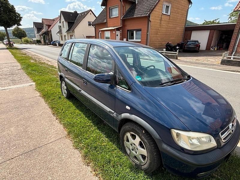 Gebraucht Opel Zafira 125 PS (91 kW) 2003 Blau Van / Kleinbus