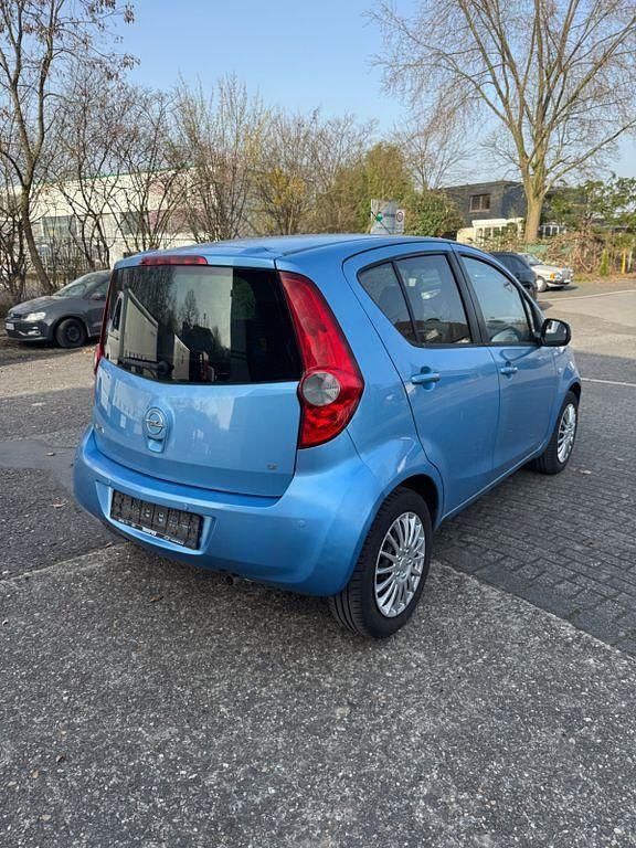 Gebraucht Opel Agila Edition 86 PS (63 kW) 2008 Blau Kleinwagen