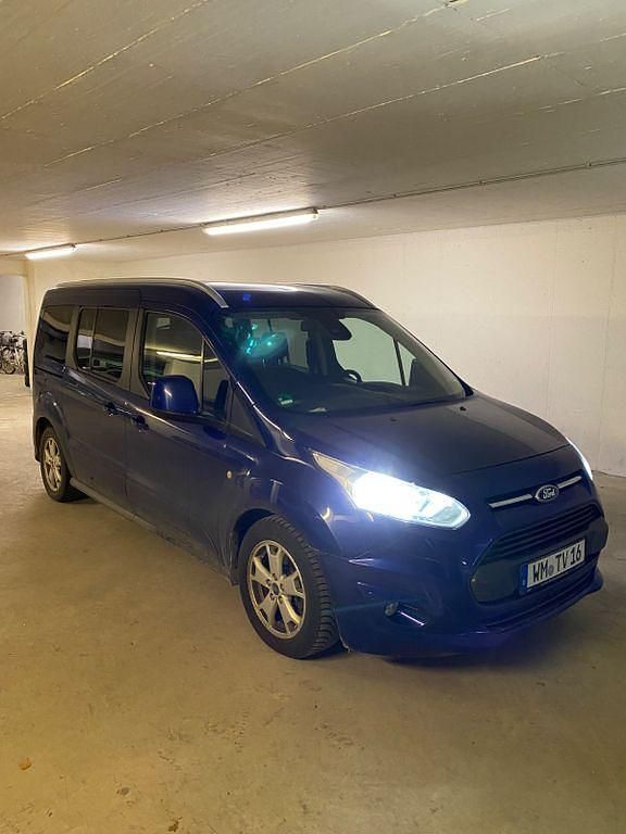 Gebraucht Ford Tourneo Titanium 120 PS (88 kW) 2016 Blau Van / Kleinbus