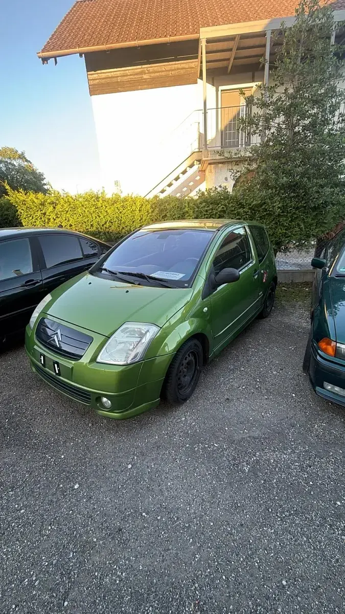 Gebraucht Citroën C2 60 PS (44 kW) 2005 Grün Kleinwagen