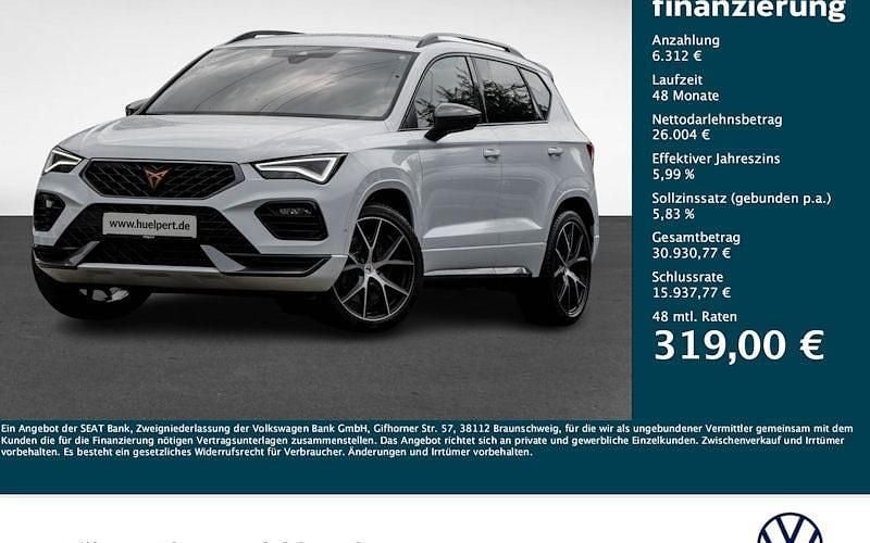 Weiß Gebraucht 2022 Cupra Ateca SUV | 32.316 € (Fairer Preis) - Bild 1/4