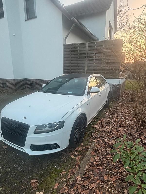 Gebraucht Audi A4 S-Line 160 PS (117 kW) 2008 Weiß Kombi