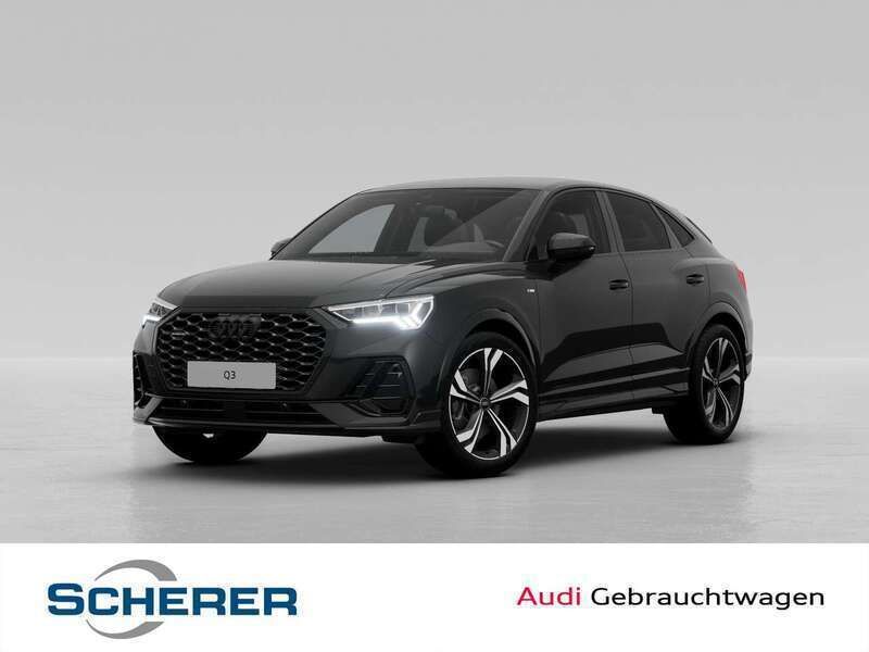 Mythosschwarz metallic Gebraucht 2023 Audi Q3 S-Line SUV | 39.990 € (Guter Preis) - Bild 1/4