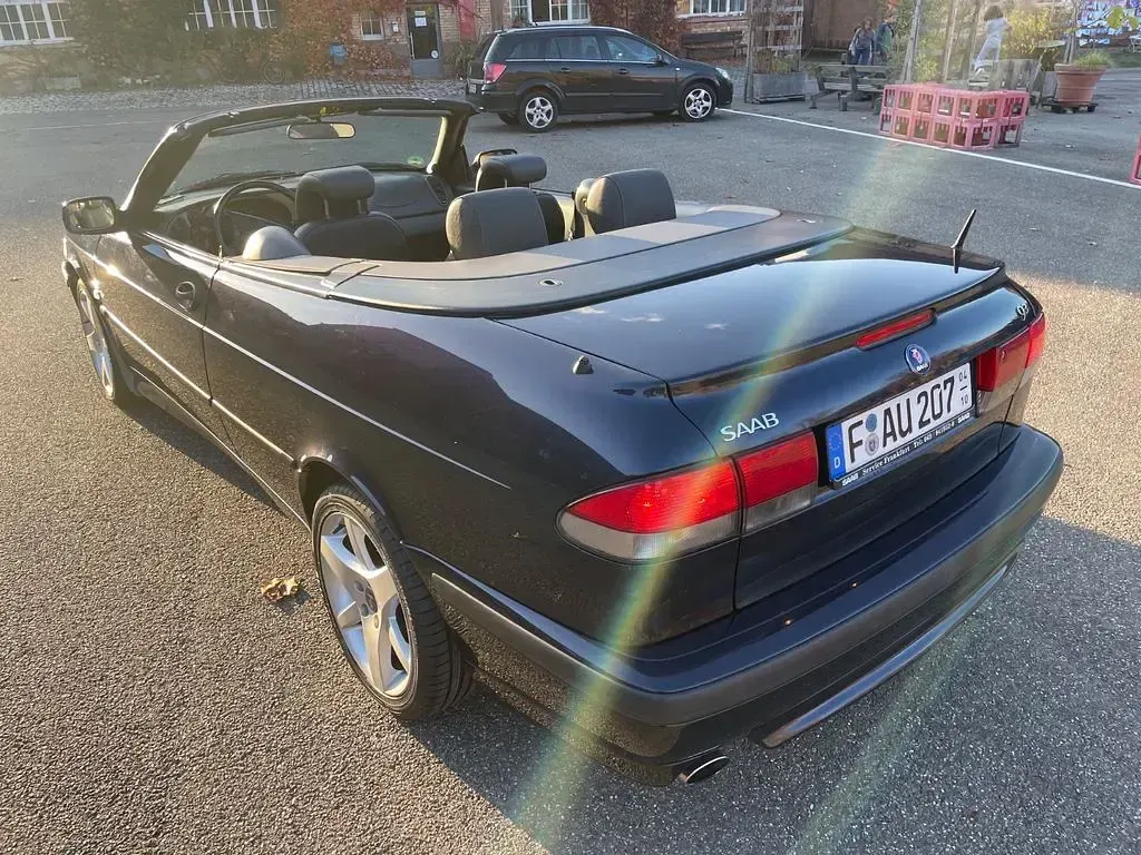 Gebraucht Saab 9-3 150 PS (110 kW) 2002 Blau Cabrio