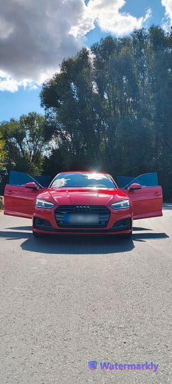 Rot Gebraucht 2018 Audi A5 Sportback Ambiente Limousine | 25.000 € (Fairer Preis) - Bild 1/4