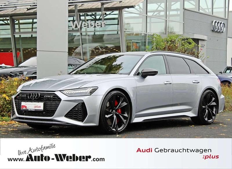 Silber Gebraucht 2024 Audi RS6 Performance Kombi | 121.590 € (Etwas zu teuer) - Bild 1/4