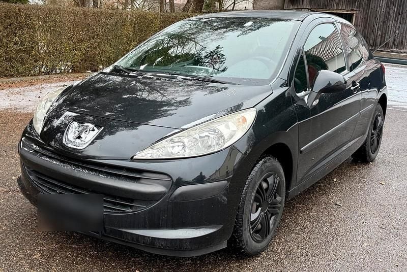 Schwarz Gebraucht 2007 Peugeot 207 Limousine | 1.899 € - Bild 1/4