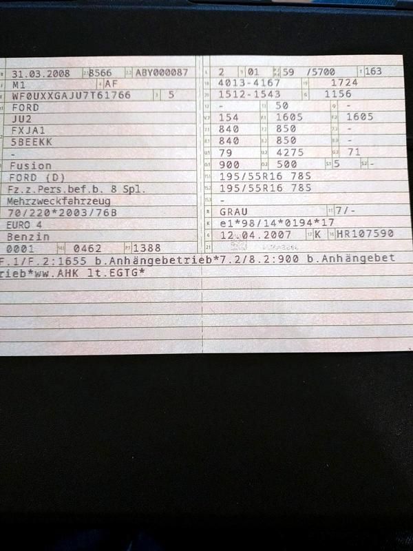 Silber Gebraucht 2008 Ford Fusion Kombi | 2.750 € (Fairer Preis) - Bild 1/4