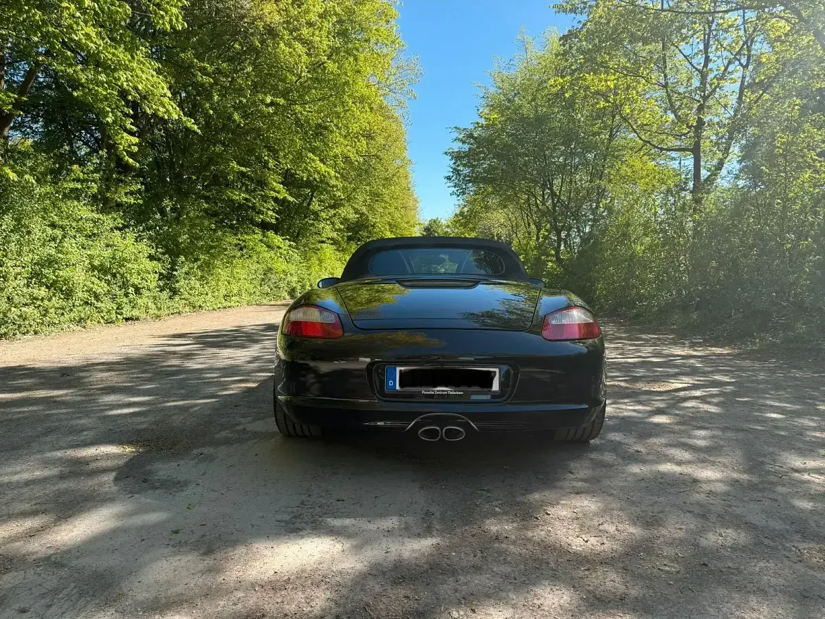 Gebraucht Porsche Boxster 240 PS (176 kW) 2005 Schwarz Cabrio