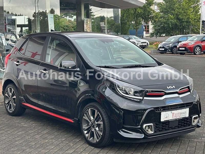Schwarz Gebraucht 2024 Kia Picanto GT-Line Kleinwagen | 18.980 € - Bild 1/4