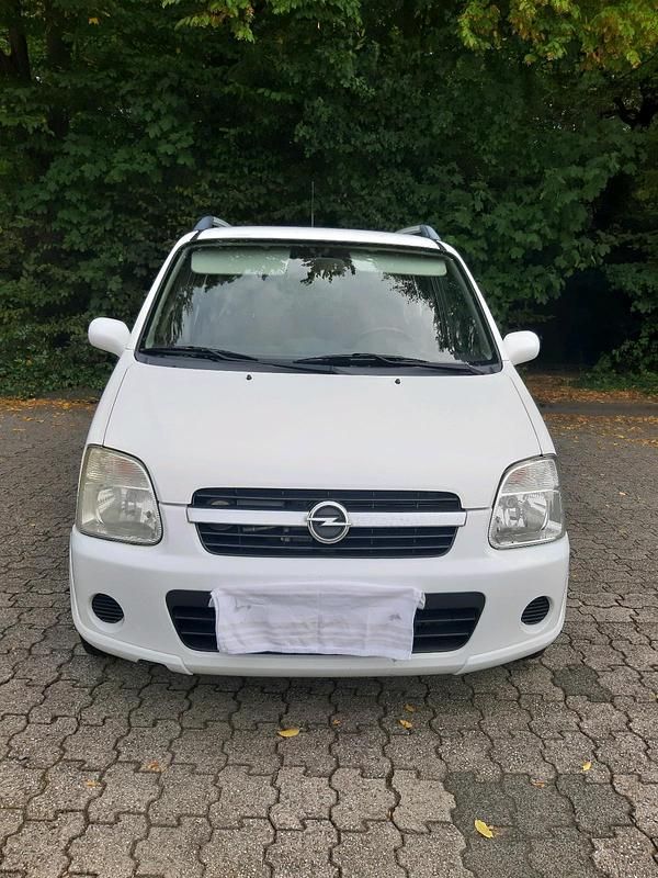 Gebraucht Opel Agila 75 PS (55 kW) 2005 Weiß Van / Kleinbus