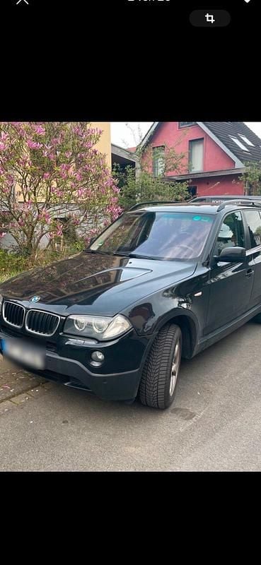 Schwarz Gebraucht 2008 BMW X3 Basis SUV | 7.199 € (Etwas zu teuer) - Bild 1/4