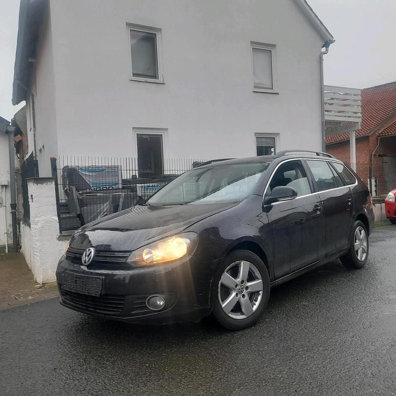 Schwarz Gebraucht 2013 VW Golf VI Kombi | 2.350 € (Superpreis) - Bild 1/4