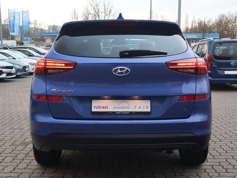 Gebraucht Hyundai Tucson 132 PS (97 kW) 2018 Blau SUV