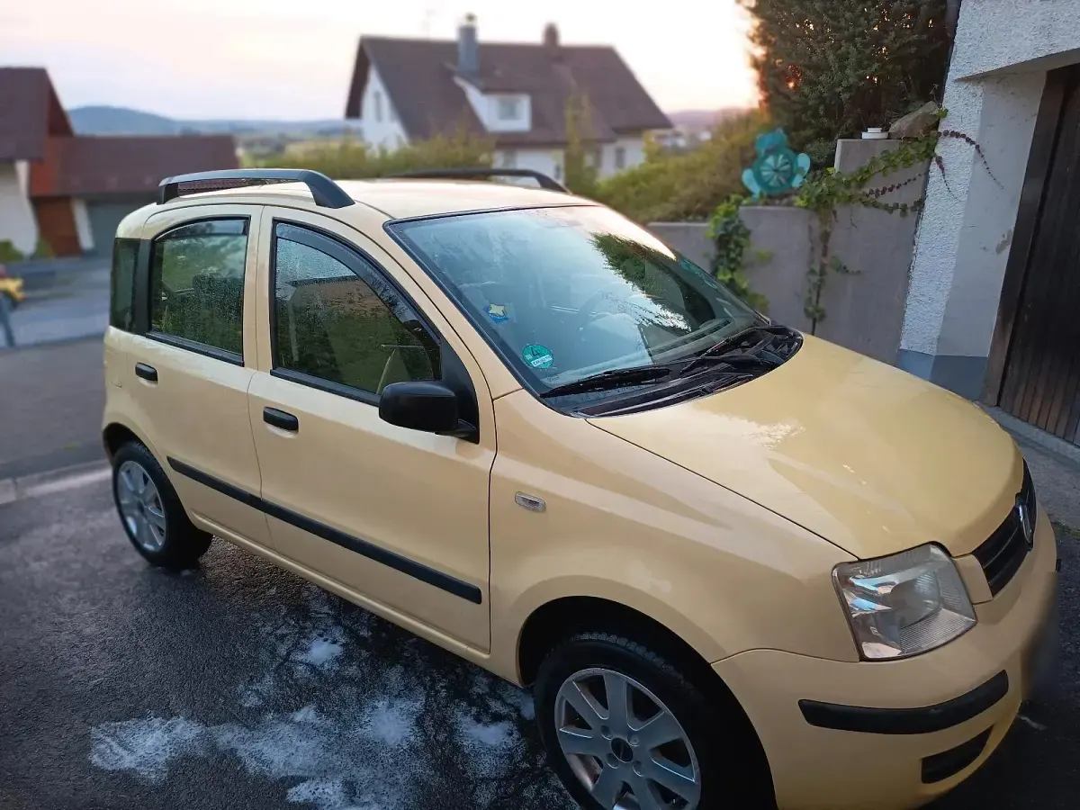 Gebraucht Fiat Panda 44 PS (32 kW) 2008 Gelb Kleinwagen