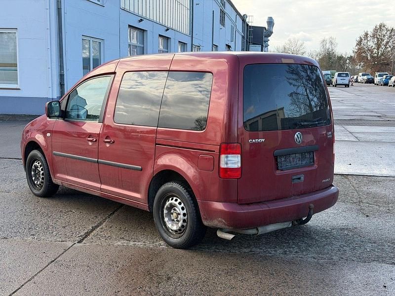 Gebraucht VW Caddy Life 109 PS (80 kW) 2008 Rot Van / Kleinbus