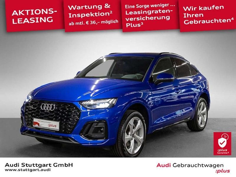 Ultrablau metallic Gebraucht 2024 Audi Q5 S-Line SUV | 48.920 € (Fairer Preis) - Bild 1/4