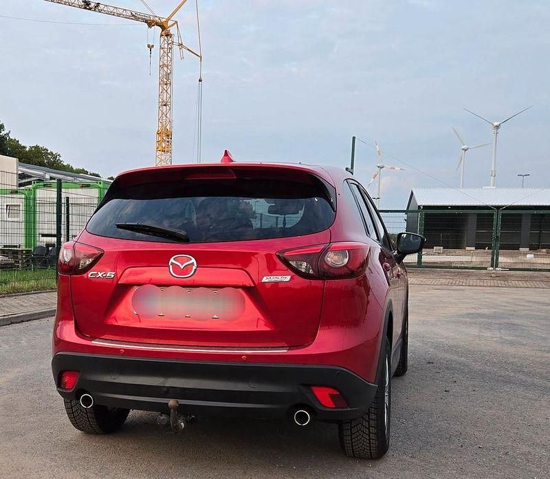 Gebraucht Mazda CX-5 Exclusive-Line 150 PS (110 kW) 2016 Rot SUV
