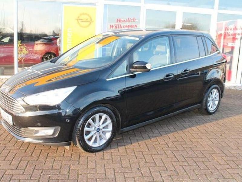 Gebraucht Ford Grand C-Max Titanium 120 PS (88 kW) 2015 Schwarz Van / Kleinbus