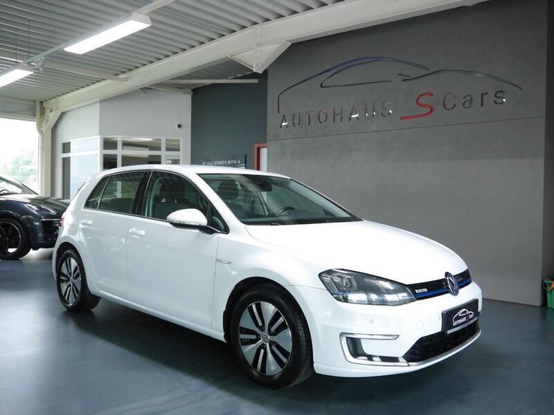 Weiß Gebraucht 2014 VW e-Golf Kleinwagen | 10.950 € (Teuer) - Bild 1/4