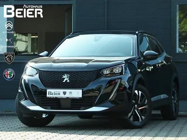 Schwarz Gebraucht 2021 Peugeot e-2008 Allure SUV | 16.680 € (Fairer Preis) - Bild 1/4