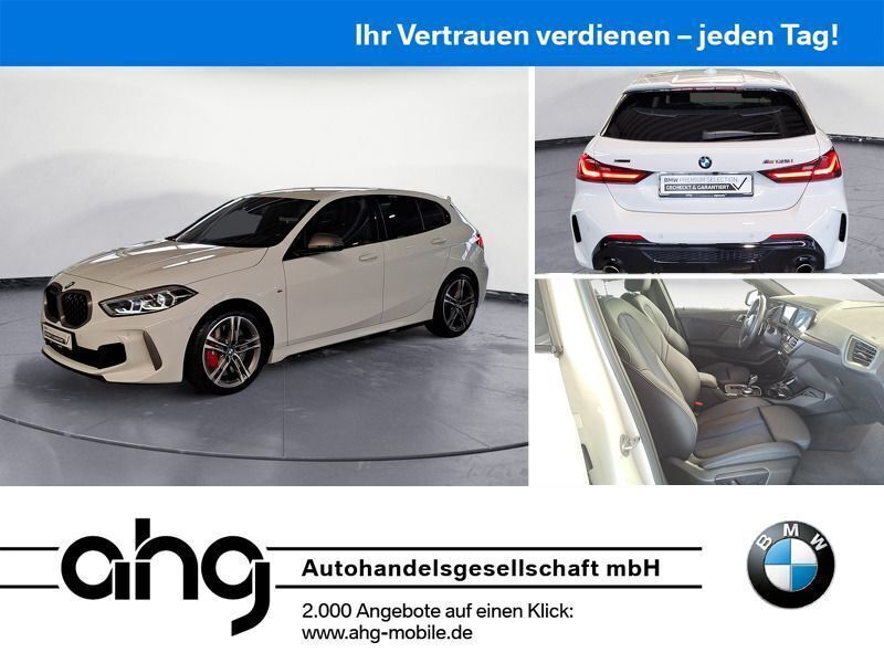 Weiß Gebraucht 2024 BMW M135 Sport Line Kleinwagen | 38.490 € (Guter Preis) - Bild 1/4