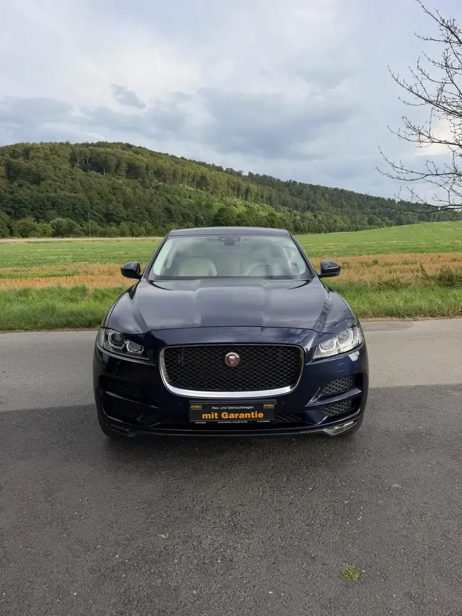 Gebraucht Jaguar F-Pace Prestige 241 PS (177 kW) 2019 Blau SUV