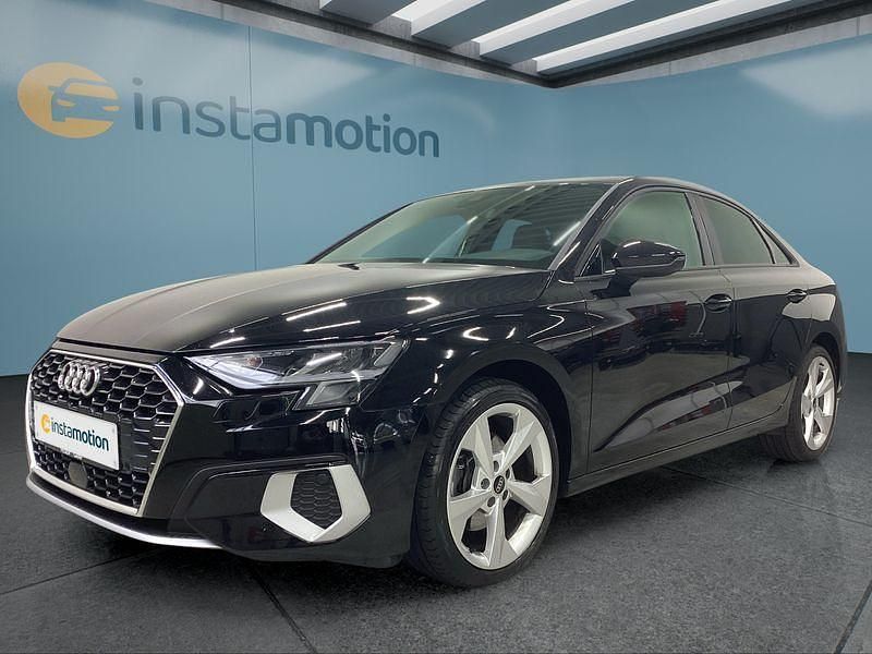 Schwarz Gebraucht 2023 Audi A3 Limousine | 33.699 € - Bild 1/4