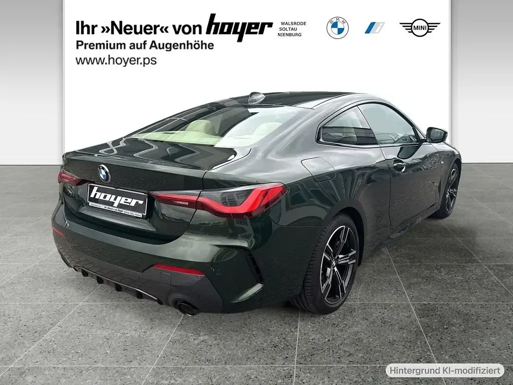 Gebraucht BMW 420 Coupé M Sport 184 PS (135 kW) 2021 Sanremo green Coupé