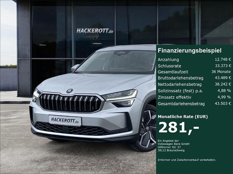 Silber Gebraucht 2025 Skoda Kodiaq Selection SUV | 50.990 € (Teuer) - Bild 1/4
